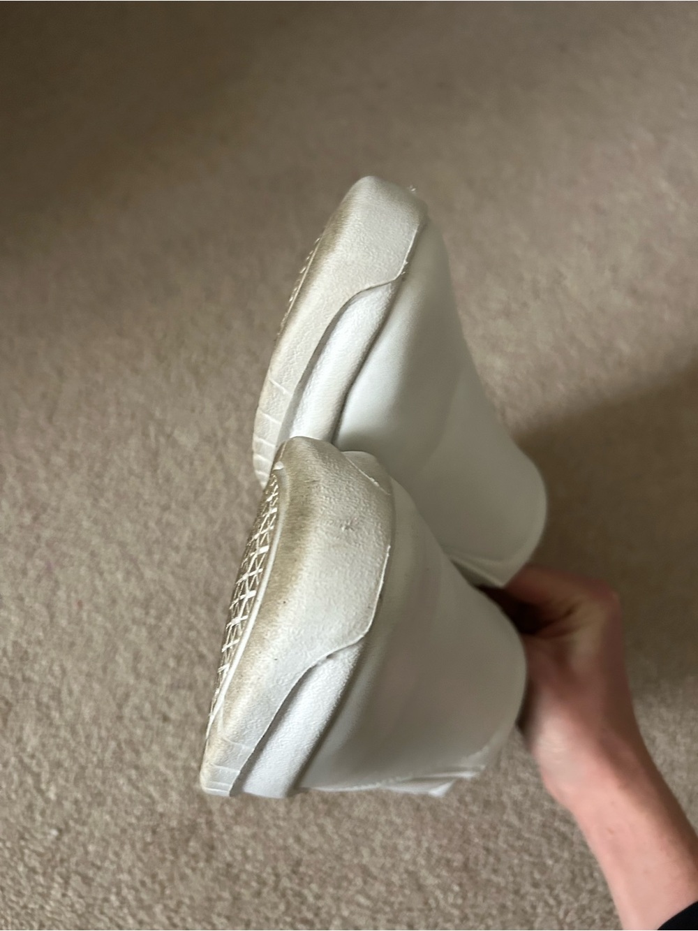 Hawkwell Bliss Style Water Proof Size 7 White Nurse Slip-On Sneakers - Picture 5 of 6
